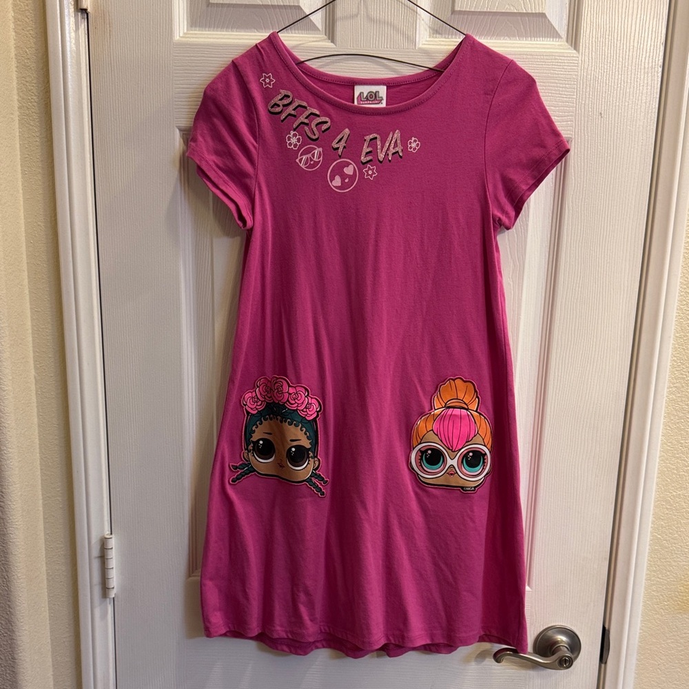 L.O.L. Surprise! Pink Kids Casual Dress